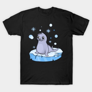 Seal Calm and Cool No Text T-Shirt